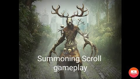 Witcher Monster Slayer : Summoning Scroll