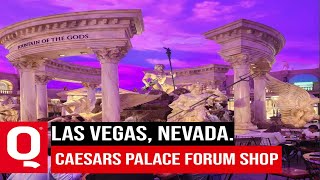 REVISTA Q DESDE CAESARS PALACE FORUM SHOP EN LAS VEGAS, NEVADA.