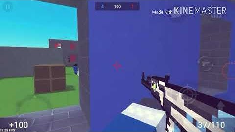 My first video and gameplay of Block Strike + 1 Secret Case opening