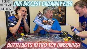Retro BATTLEBOT Toy UNBOXING!!!   [Builder Blog Ep. 72]