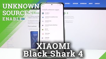 How to Enable Downloading from Unknown Sources in Xiaomi Black Shark 4 - Install Apps from Browser