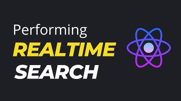 Performing Realtime Search in React JS