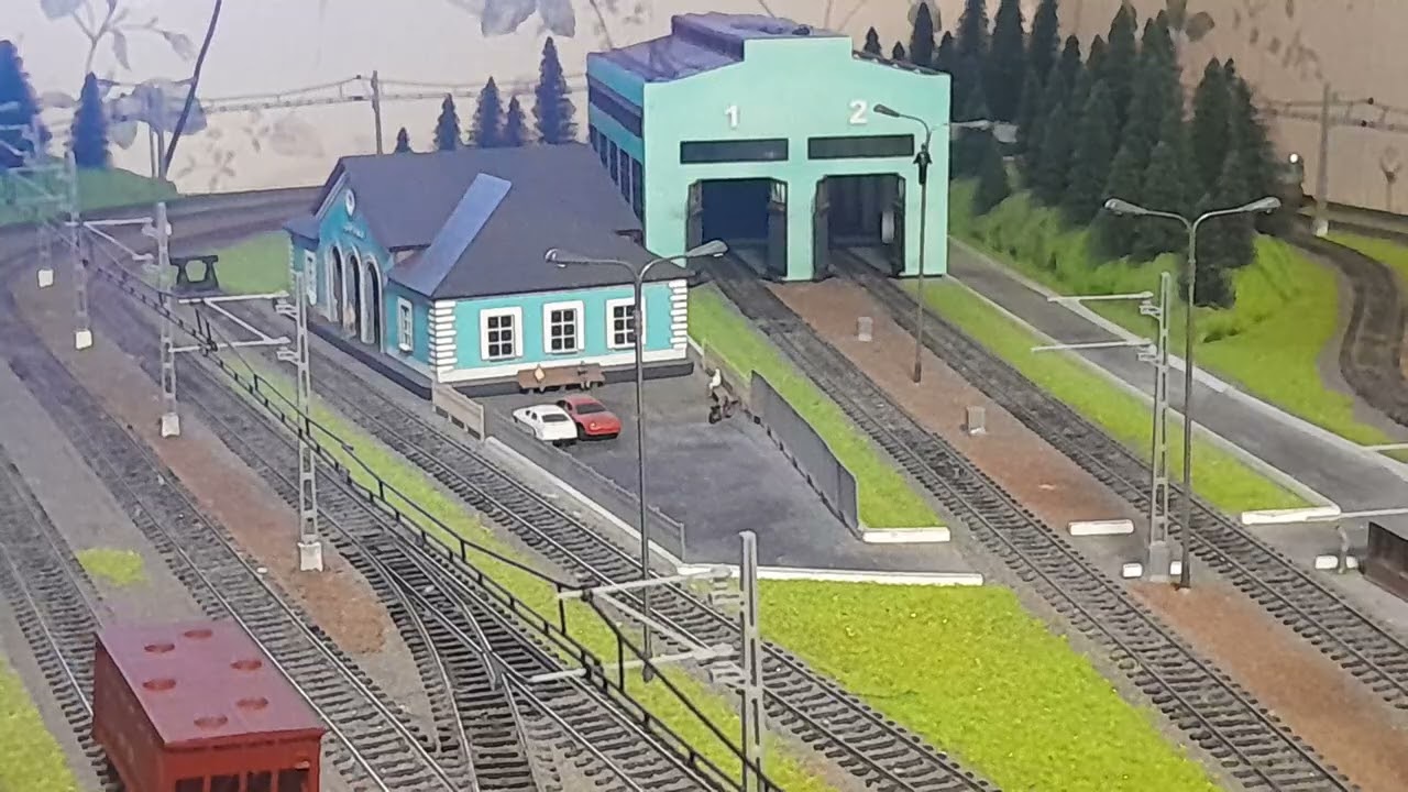 Железная дорога СССР.  М62,ЧС2,ЧМЭ2,ТЭ109.(Brawa.Piko.MTB 1.87 H0)