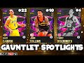 RANKING ALL OF THE NEW GAUNTLET SPOTLIGHT SIM CARDS FROM WORST TO BEST! NBA 2K21 MyTEAM