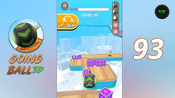 Going Balls Gameplay Walkthrough Epic Level 93 (Android, IOS)