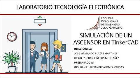 Ascensor TinkerCAD