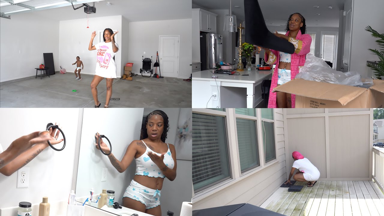 Home Makeover | Painting, Garage cleaning, Dining room update