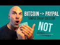 How to Exchange Bitcoin to PayPal (in 15 minutes) - YouTube