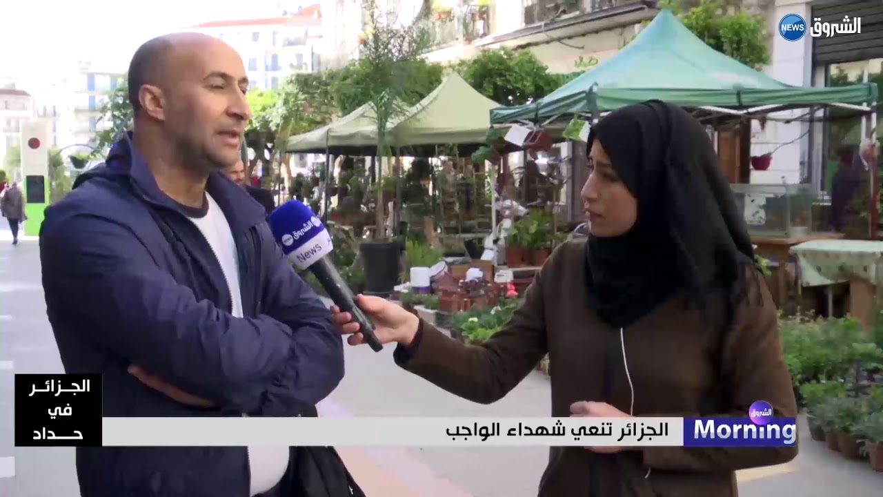 شاهد مباشرة ما قاله المواطنون اثر حادثة سقوط طائرة عسكرية ببوفاريك