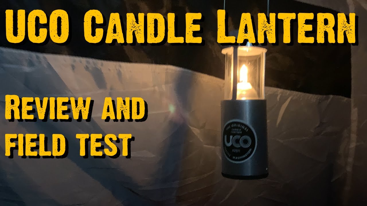UCO Candle Lantern - review and fieldtest - In The Wild With Chris ...