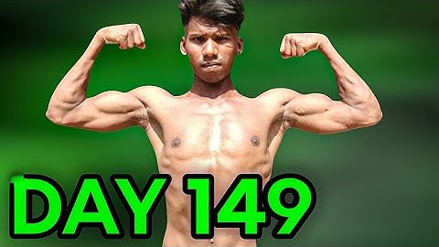 Daily 50 Push up transformation | DAY 149 | Palasfitness 