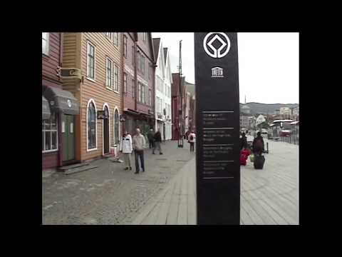 Unesco Weltkulturerbe Bryggen in Bergen