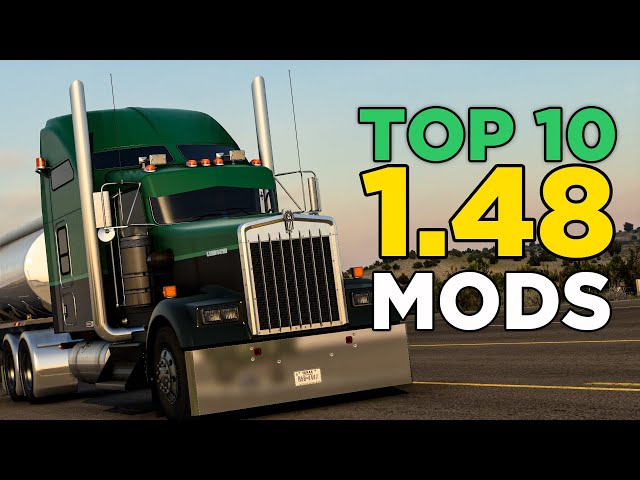 TOP 10 Mods for ATS 1.48 