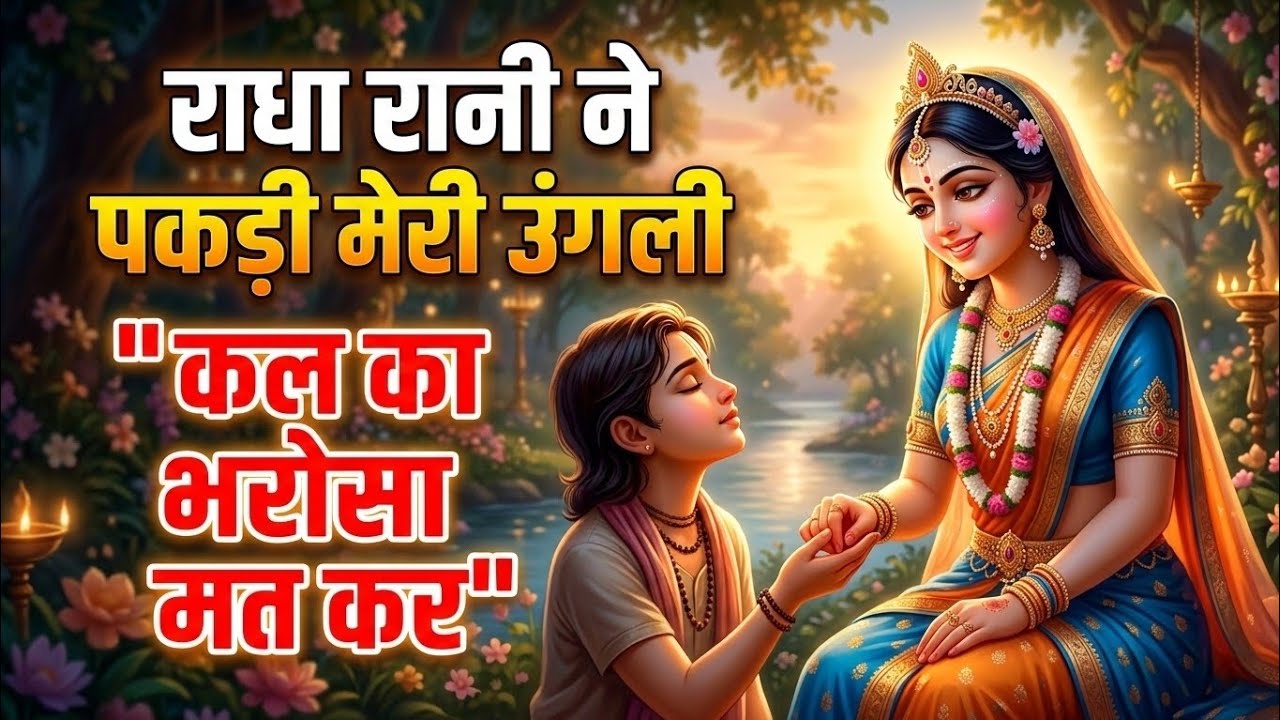 राधा रानी ने पकड़ी मेरी उंगली | Radharani ka ashirwad⁩ #motivation #maa