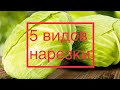 5 видов нарезки капусты на ПРОФИ BÖRNER