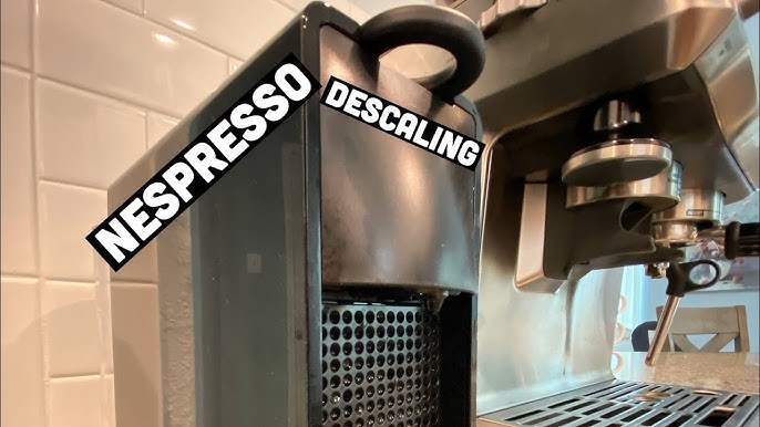 Nespresso Essenza Mini - Descaling - YouTube