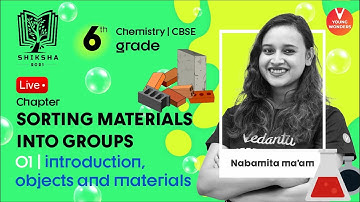 Sorting Materials Into Groups L1 - Objects And Materials | Class 6 Science Chapter 4| Nabamita Ma