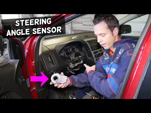 STEERING ANGLE SENSOR LOCATION REPLACEMENT REMOVAL FORD EDGE LINCOLN MKX