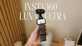 Insta360 Luna Ultra | mini review, the perfect vlogging camera?!