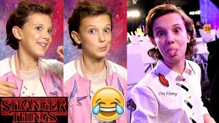 Stranger Things Cast Funny Moments (Part-2) - Millie Bobby Brown & Finn Wolfhard - 2017