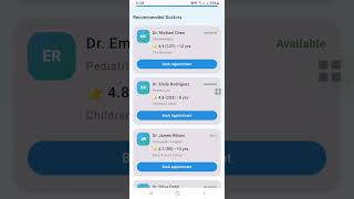 Doctor Appointment App – Flutter Development Showcase #shorts