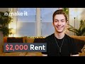 Living In A $2,000/Month Apartment In Pittsburgh, PA | Unlocked