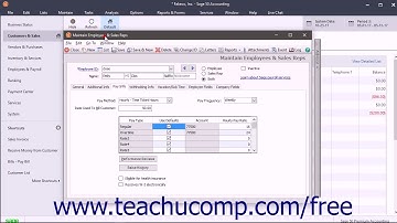 Sage 50 2018 Tutorial Adding Time Ticket Employees Sage Training