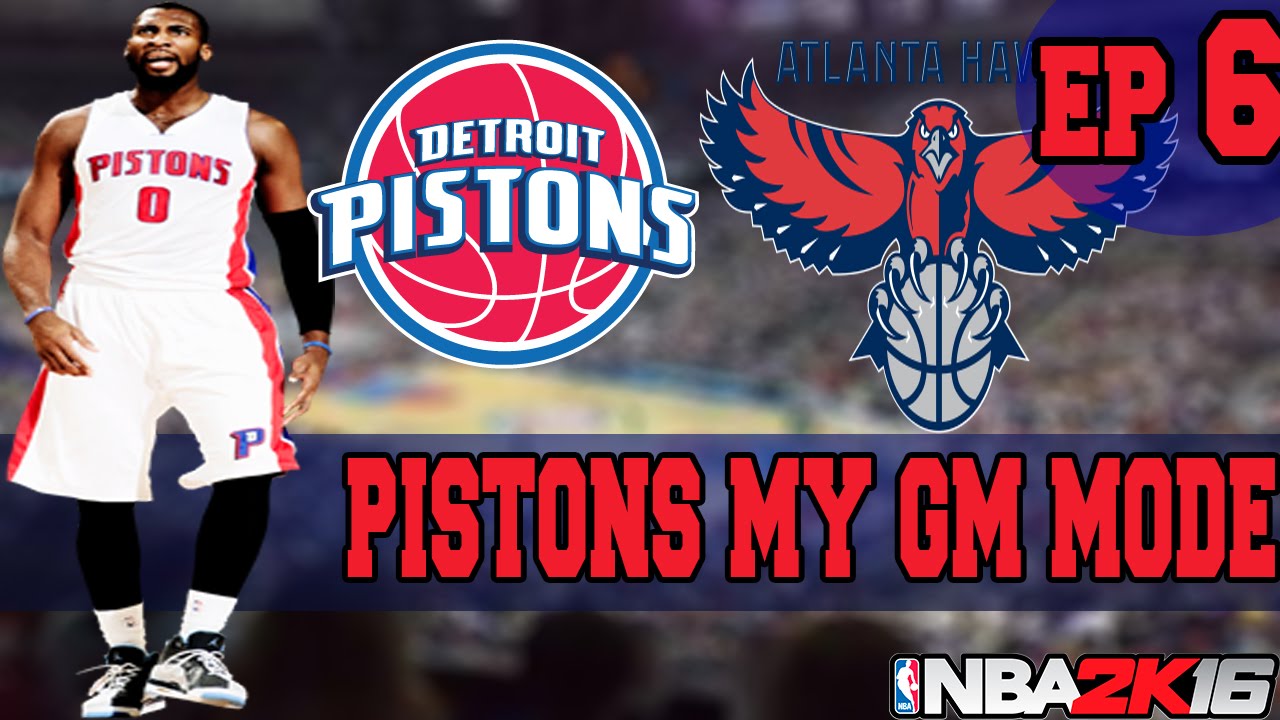 NBA 2K16 MY GM MODE EP.6 DETROIT PISTONS TRADE DEADLINE!!! YouTube