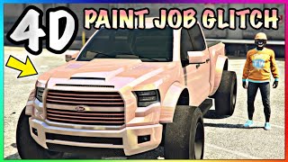4D Glitter Paint Job Glitch Modded Paint Jobs (GTA Online)