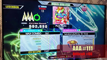 [DDR A3] Pure Rude {Single-Difficult} {x3} (AAA #111)