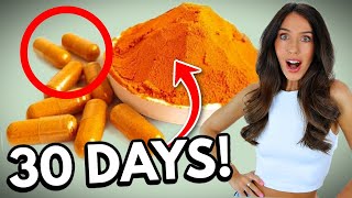 I Took TURMERIC (Curcumin) for 30 DAYS and THIS Happened!!