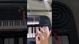okay but the floating notes in the Artie App are actually genius 😭#pianopractice #pianobeginner