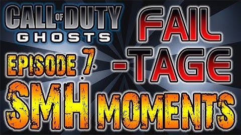 Call of Duty Ghosts Fails / SMH Moments #7 [Smack my Head? Free Fall?]
