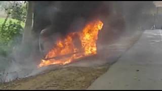 ayodhya samachar the burning car screenshot 1
