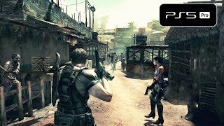 Resident Evil 5 PS5 PRO Gameplay 4K 60FPS