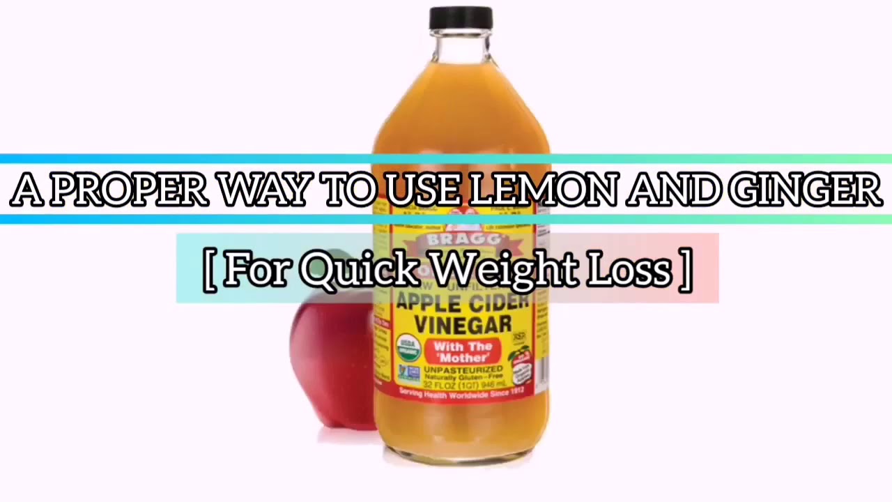 Fast Weight Loss Using Lemon and Ginger YouTube