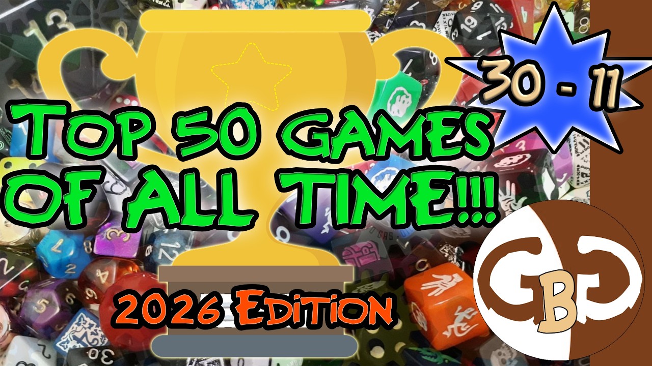 Gizmo's Top 50 Games of All Time 2026 Edition | 30 11