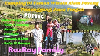 Camping di Taman Wisata Alam Posong dengan View 7 Gunung #posongtemanggung #posongcamp #posong
