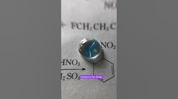 attractive chemical reaction product with AI #organicchemistry #chemistrypage #reaction #trending