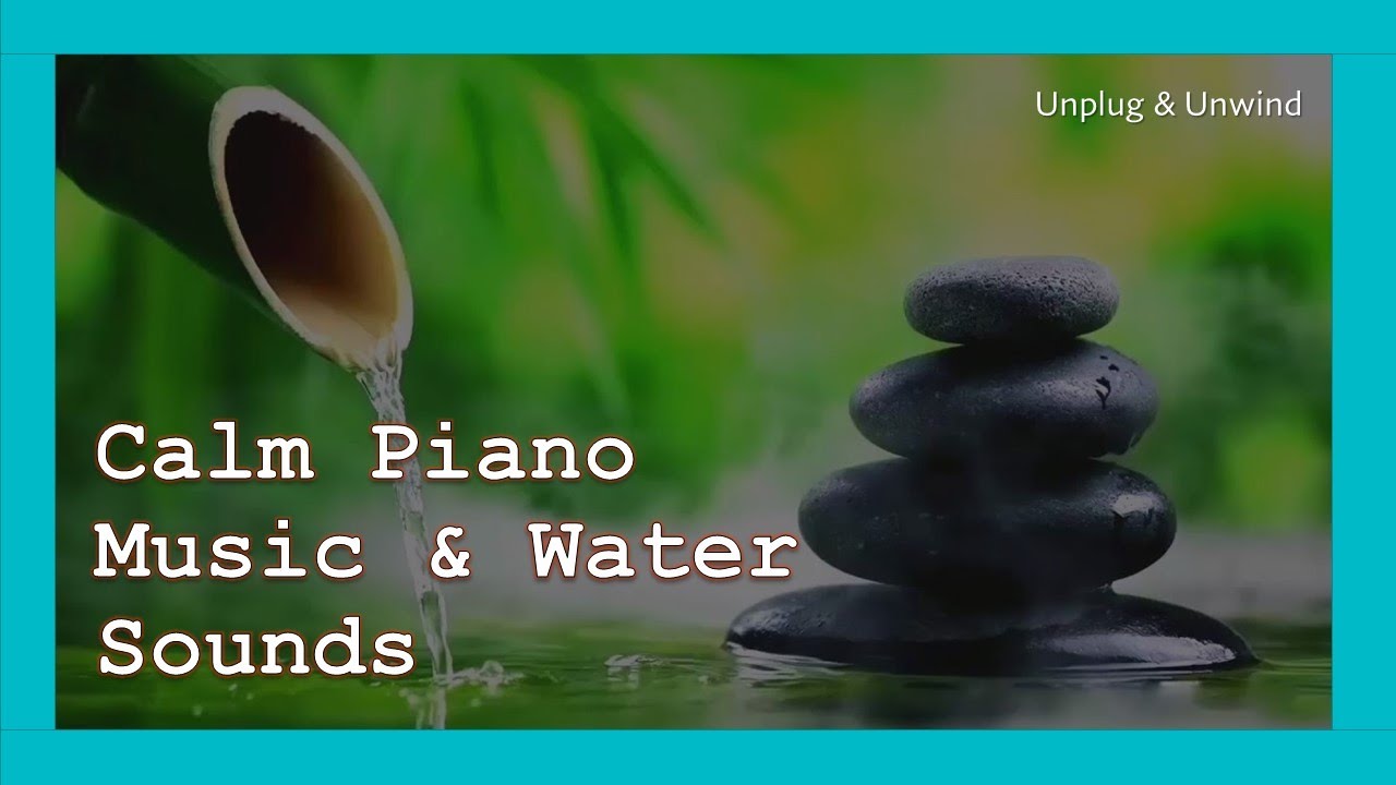 Bamboo Water Fountain • Relaxing Piano Music • 3 HOURS | Unplug & Unwind