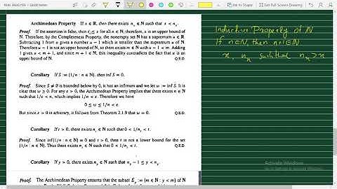 The Archimedean Property