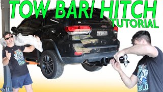 How to install a Towbar on Jeep Grand Cherokee | DIY TOW BAR