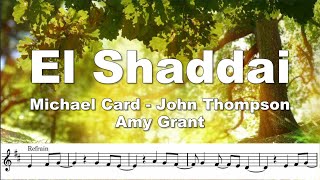 El Shaddai. Another beautiful contemporary Christian Bb trumpet play along.