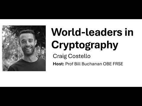 World-leaders in Cryptography: Craig Costello