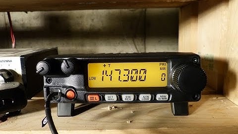 Yaesu FT-2900 Memory Channel Programming Highlights