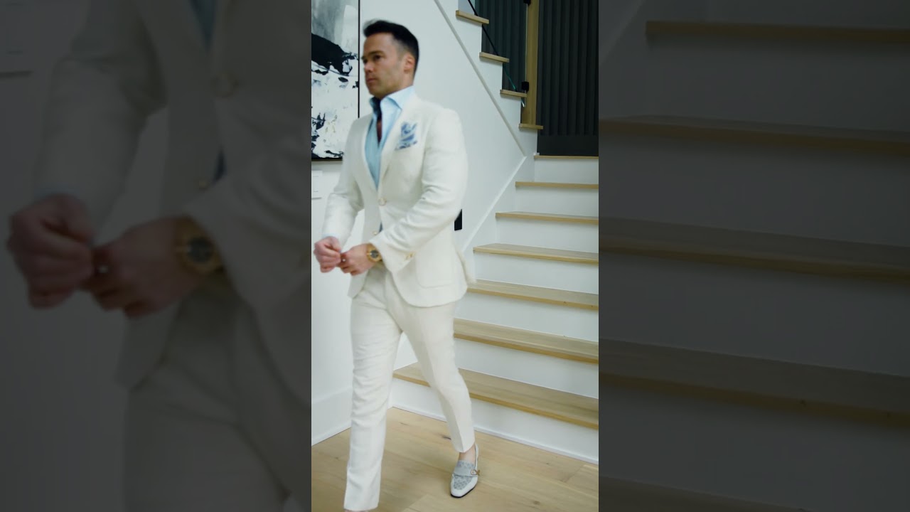 Elevate Your Style Game: Introducing Latte Lino Tweed | Sebastian Cruz Couture