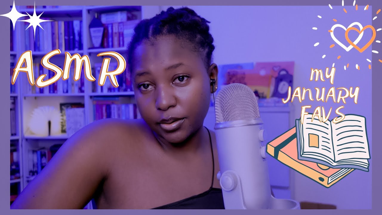ASMR ✨Clicky mouth wispers and Echo Tingles… My January Favs