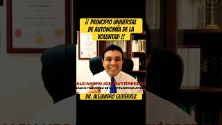 Principio Universal De Autonomía De La Voluntad