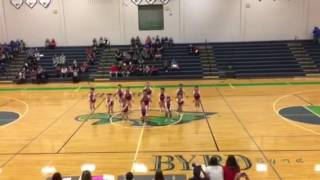 BMS Cheer County Champions 2016