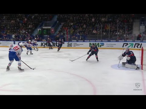 Первый гол Николая Полякова в КХЛ / Nikolai Polyakov scores his first KHL goal